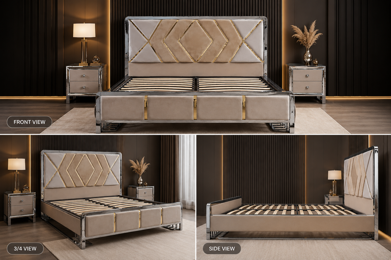 Cloud Furniture Designer King Bed