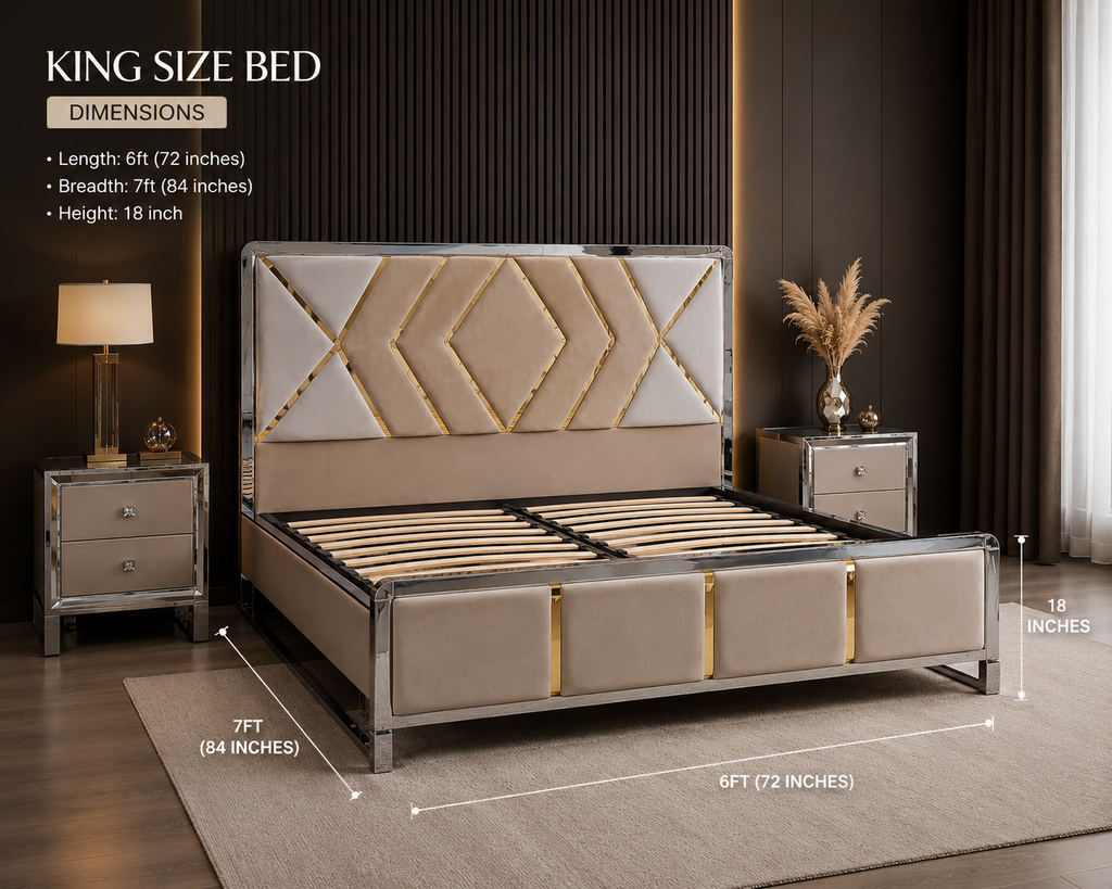 Cloud Furniture Designer King Bed